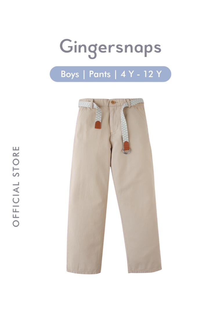 Gingersnaps Parkland Dandy Pants Khaki - Celana Anak Laki-Laki (Coklat)