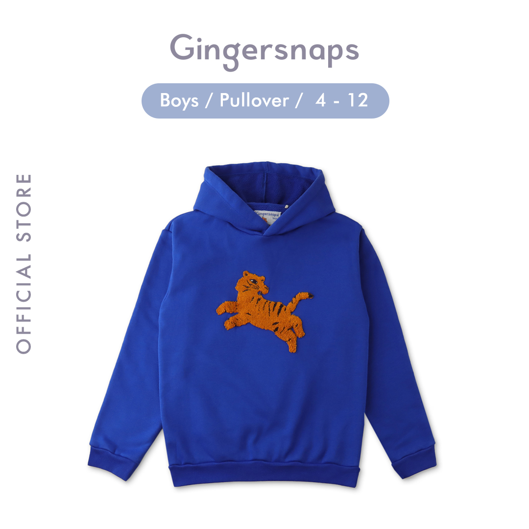 Gingersnaps Winter Thrift Shop Pullover Blue - Jaket Anak Laki (Biru)
