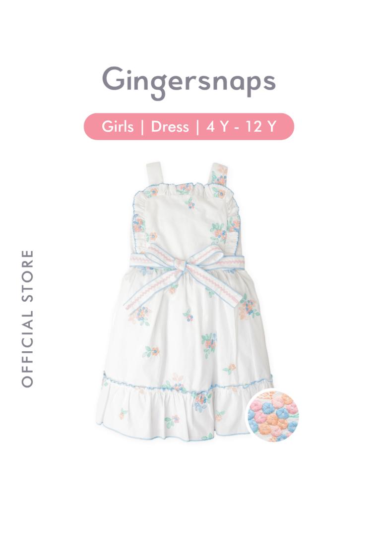 Gingersnaps Radiant Days Dress Offwhite - Gaun Anak Perempuan (Putih)