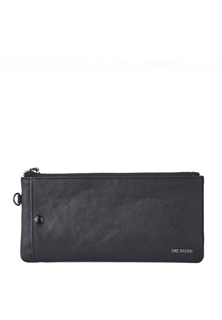 Gino Mariani Clutch Pria Gino Mariani Elezar Hitam