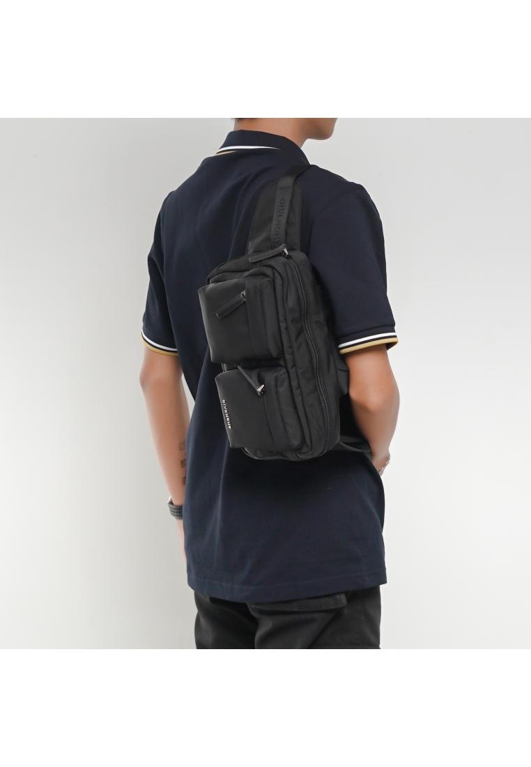 Givenchy Tas GIVENCHY ESSENTIAL MULTI POCKET BLACK WAIST BAG 100% ORIGINAL