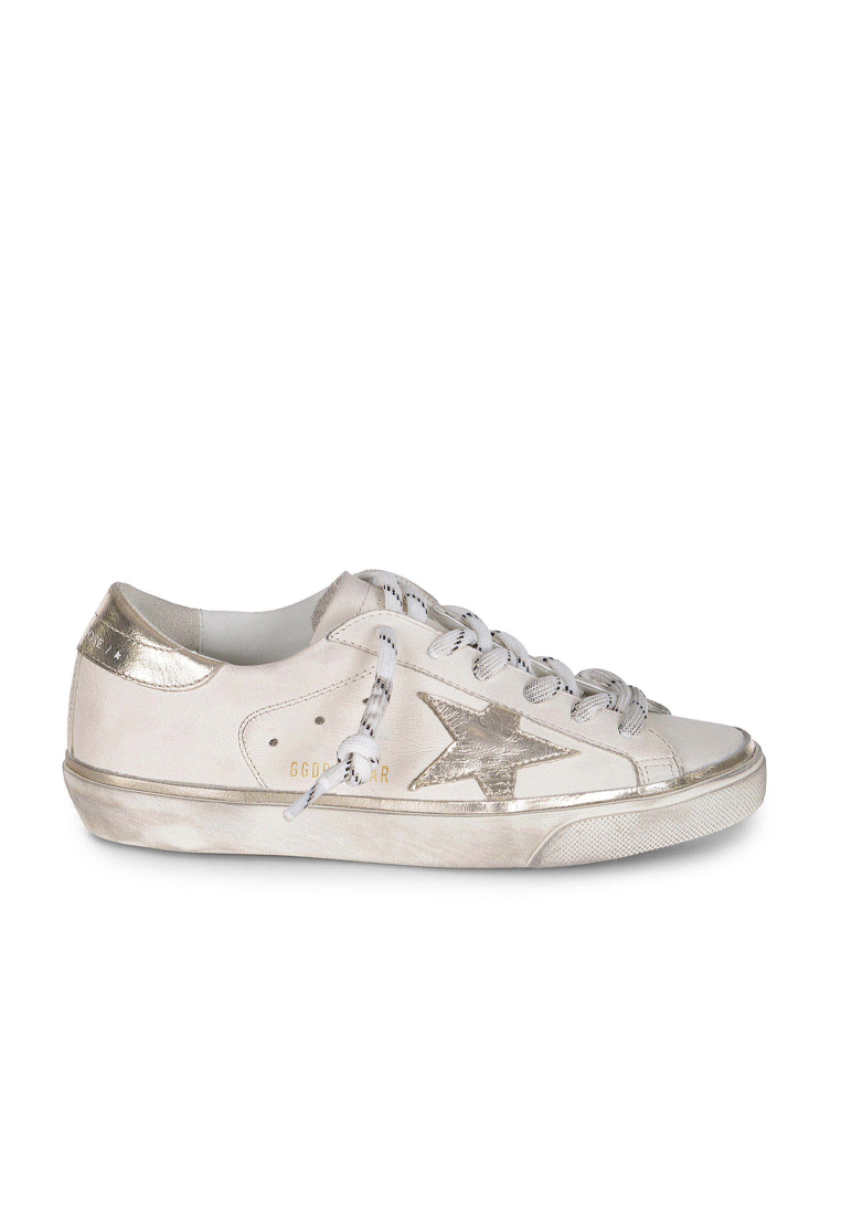 GOLDEN GOOSE Women's Casual Shoes in White Gold Color GWF00101F007558