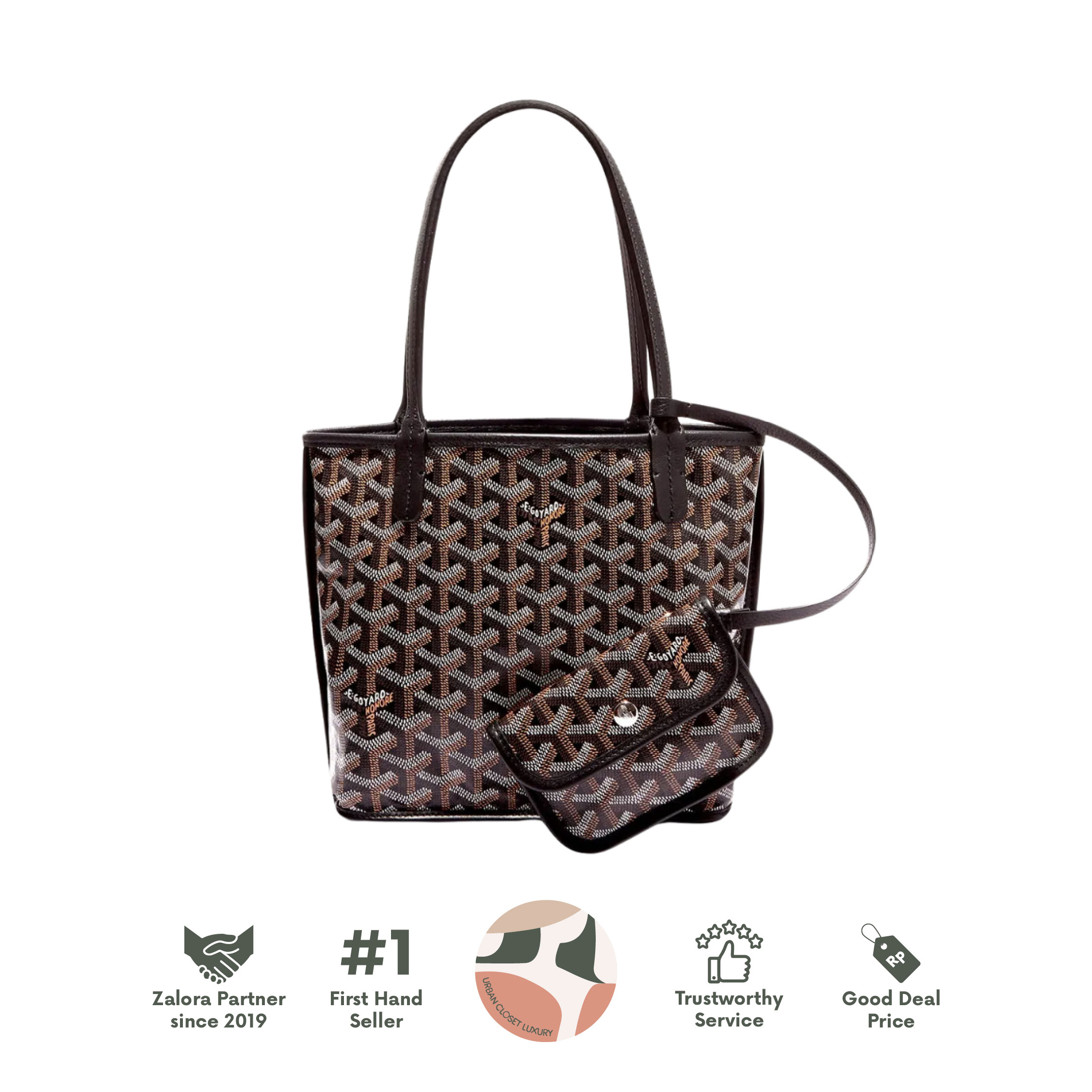 Goyard Sac Mini Anjou Noir