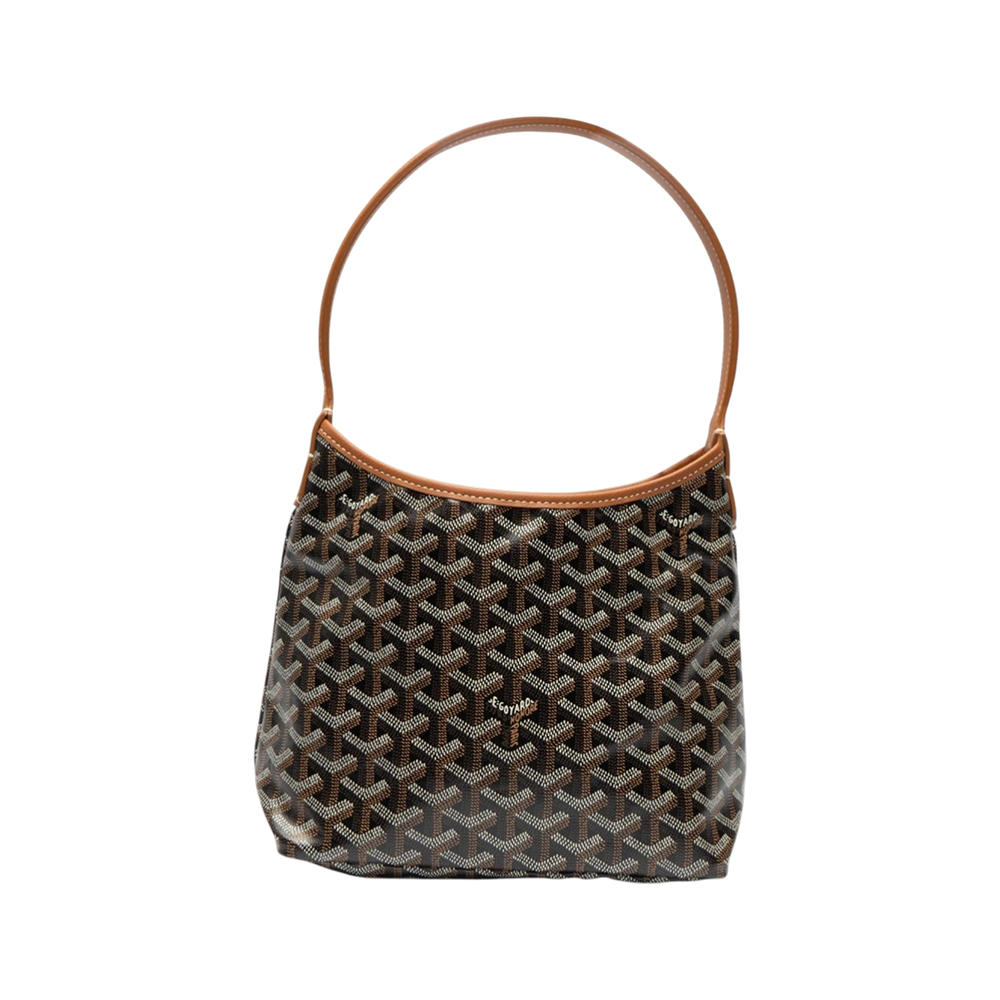 Goyard Boheme Mini Hobo Bag Black/Tan