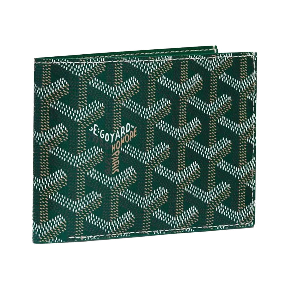 Goyard Victoire PM Bifold Wallet Green
