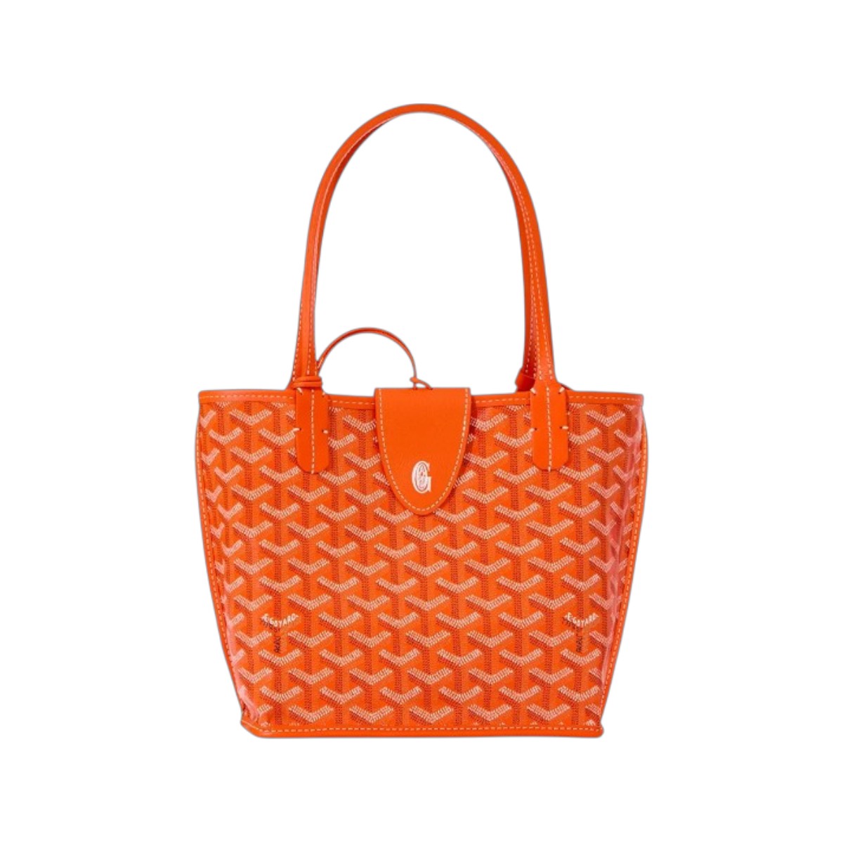 Goyard Anjou Mini Bag with Croc Universel Orange