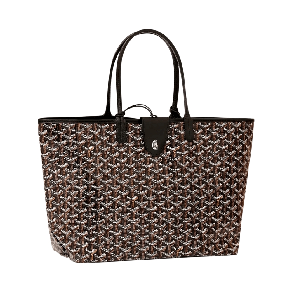 Goyard Saint Louis PM with Croc Tote Bag Black