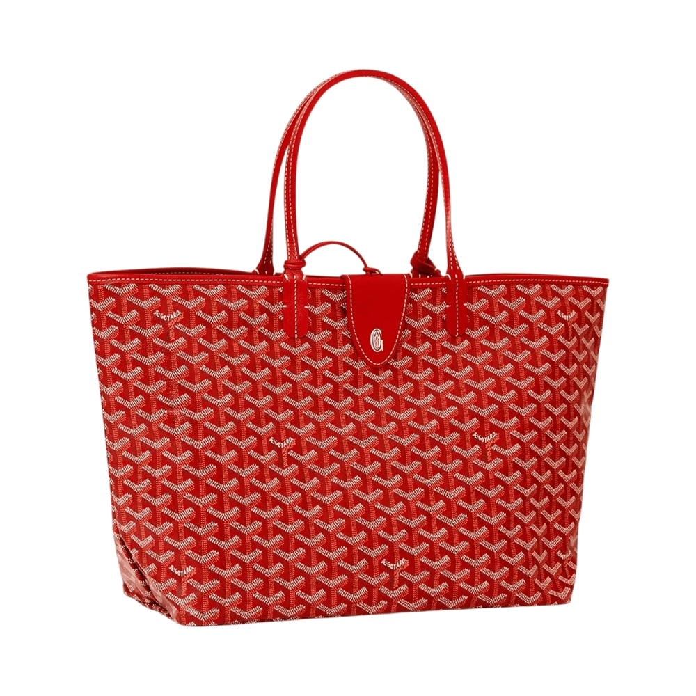 Goyard Saint Louis PM with Croc Tote Bag Red