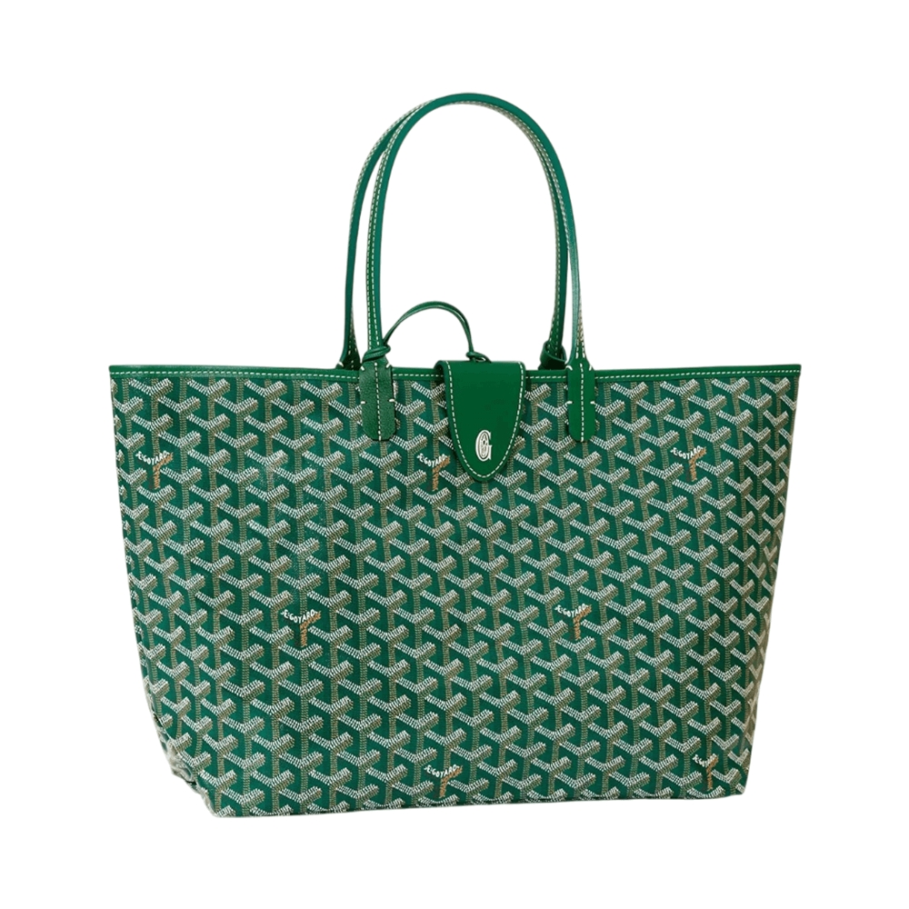 Goyard Saint Louis PM with Croc Tote Bag Green