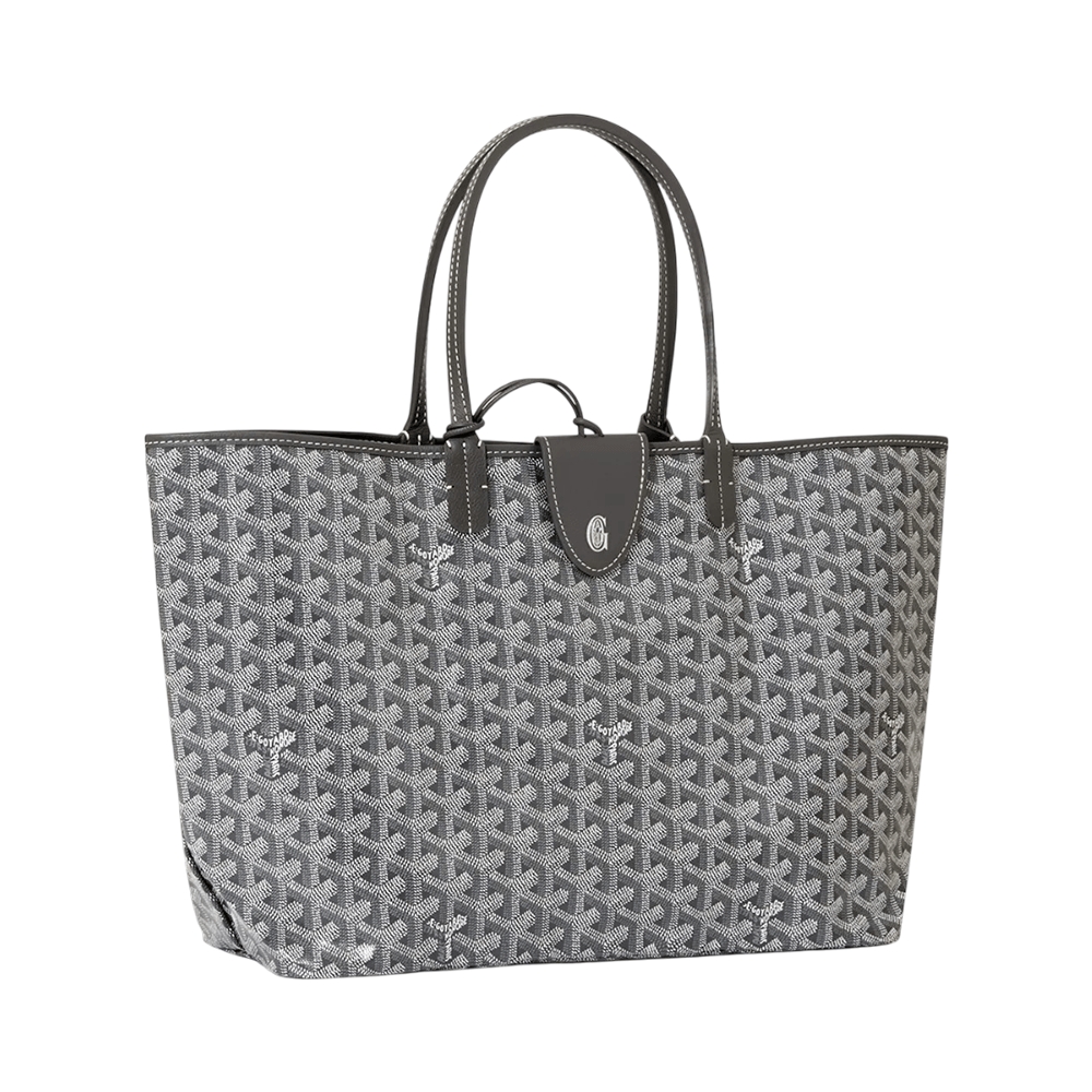 Goyard Saint Louis PM with Croc Tote Bag Grey