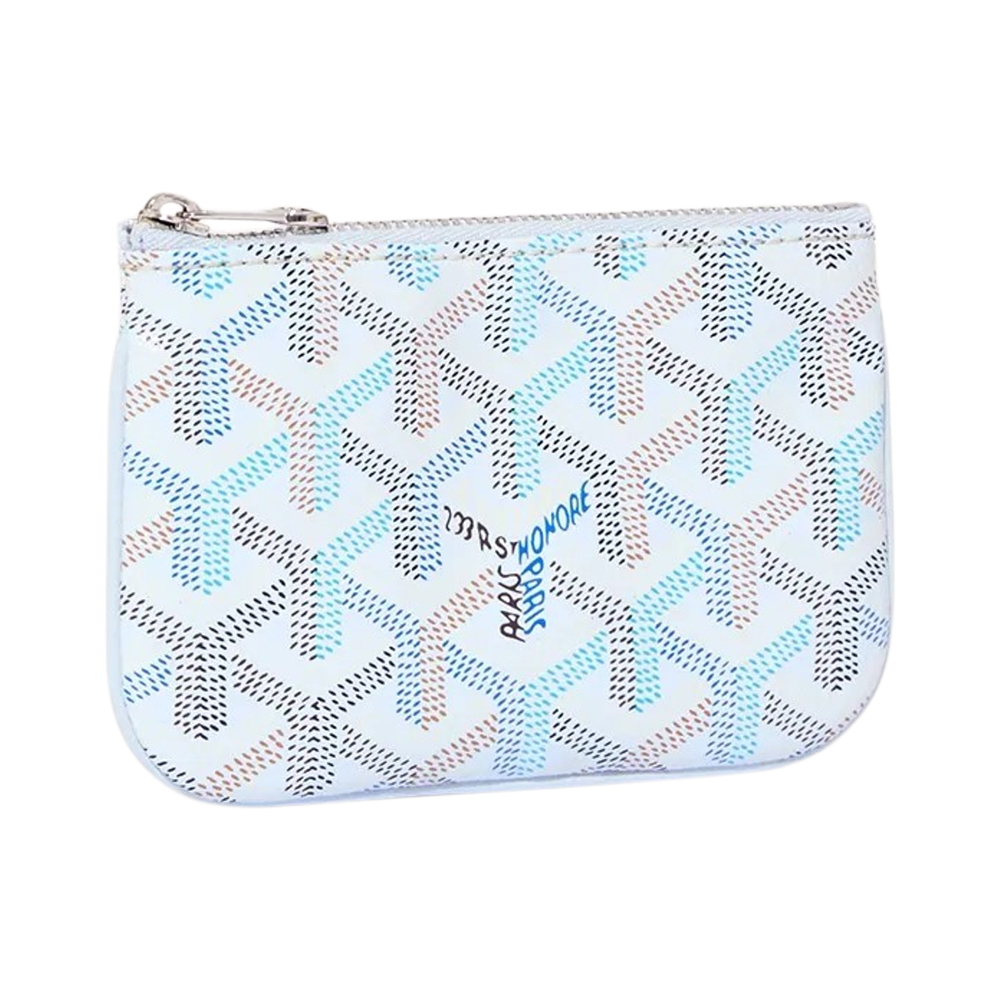 Goyard Senat Nano Key Pouch Multicolored Polar Blue