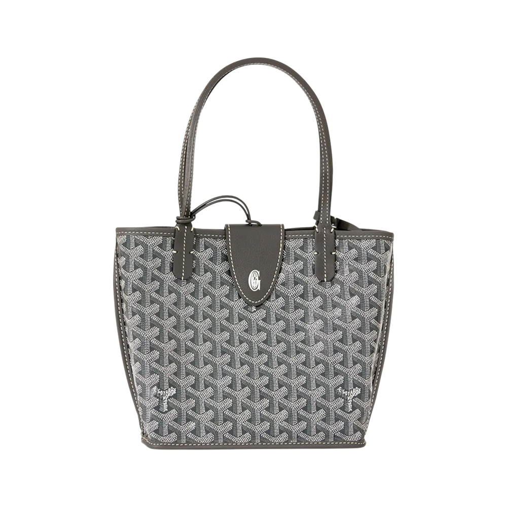 Goyard Anjou Mini Bag with Croc Universel Grey