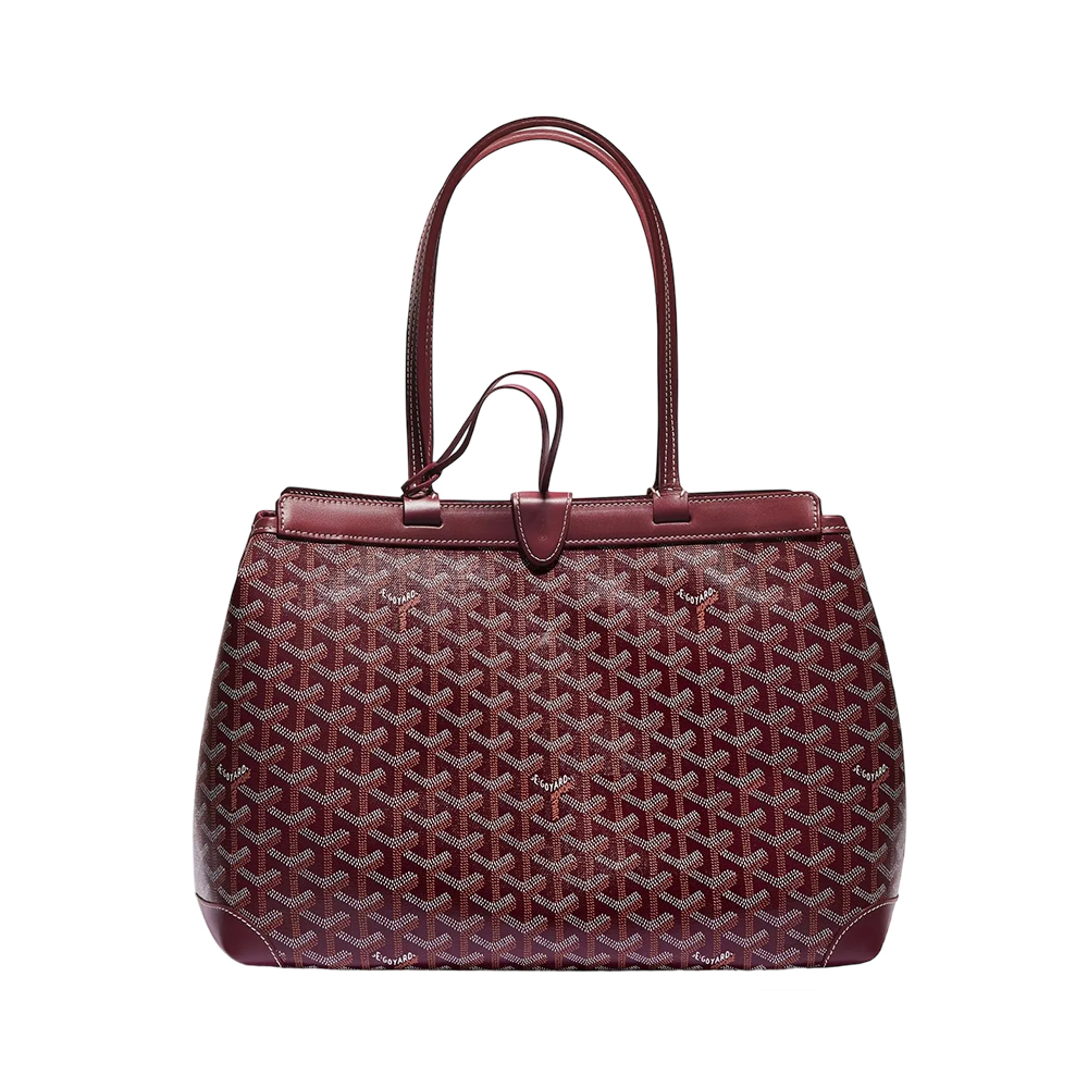 Goyard Bellechase Biaude PM Tote Bag Burgundy
