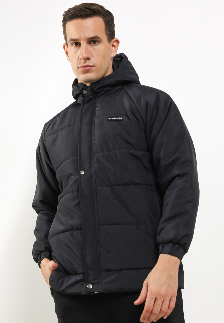 GRAHANGGRA Jaket Puffer Premium - Black
