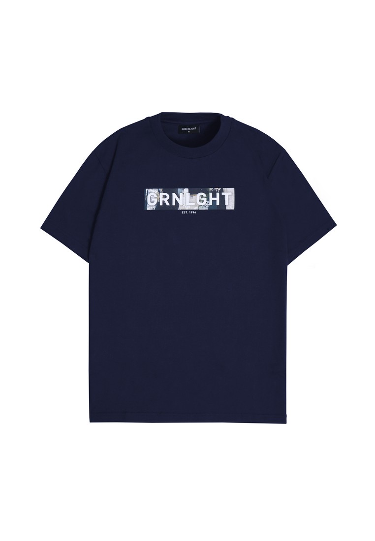 Greenlight Men's T-Shirt Short Sleeve Regular Fit Cotton Logo Script Mozart HP-C221124