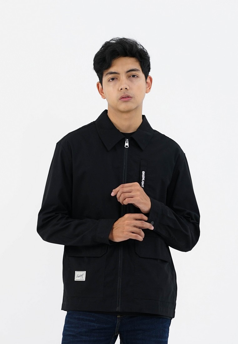 Greenlight Men's Parka Jacket Regular Fit Baby Canvas Neo OL-C171224