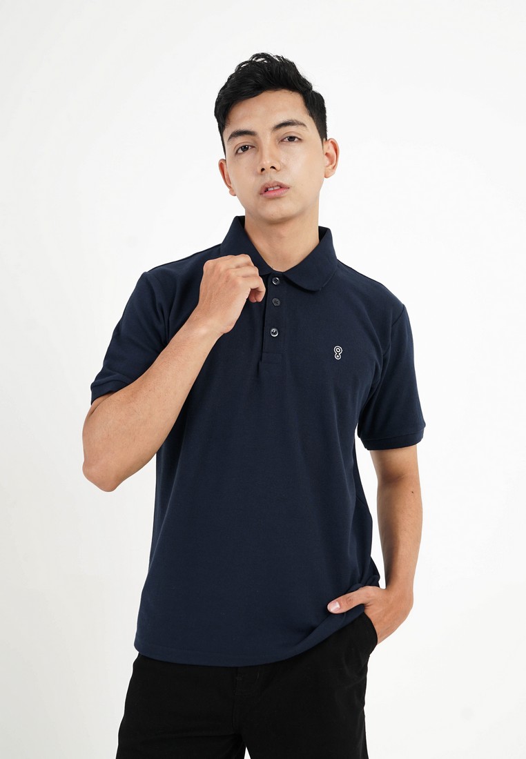 Greenlight Men's Collar T-Shirt Short Sleeve Regular Fit Cotton Charism OL-C101024