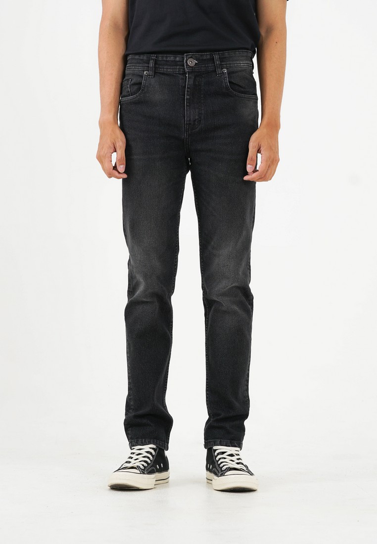 Greenlight Men's Long Wash Denim Pants Regular Fit Jeans Benhill 031124