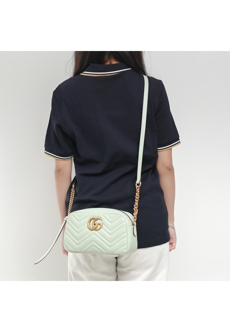 Gucci Tas GUCCI MARMONT GHW MINT CAMERA BAG 100% ORIGINAL
