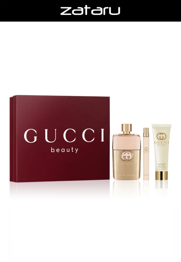 Gucci Guilty Pour Femme Woman Gift Set (Parfum Wanita)