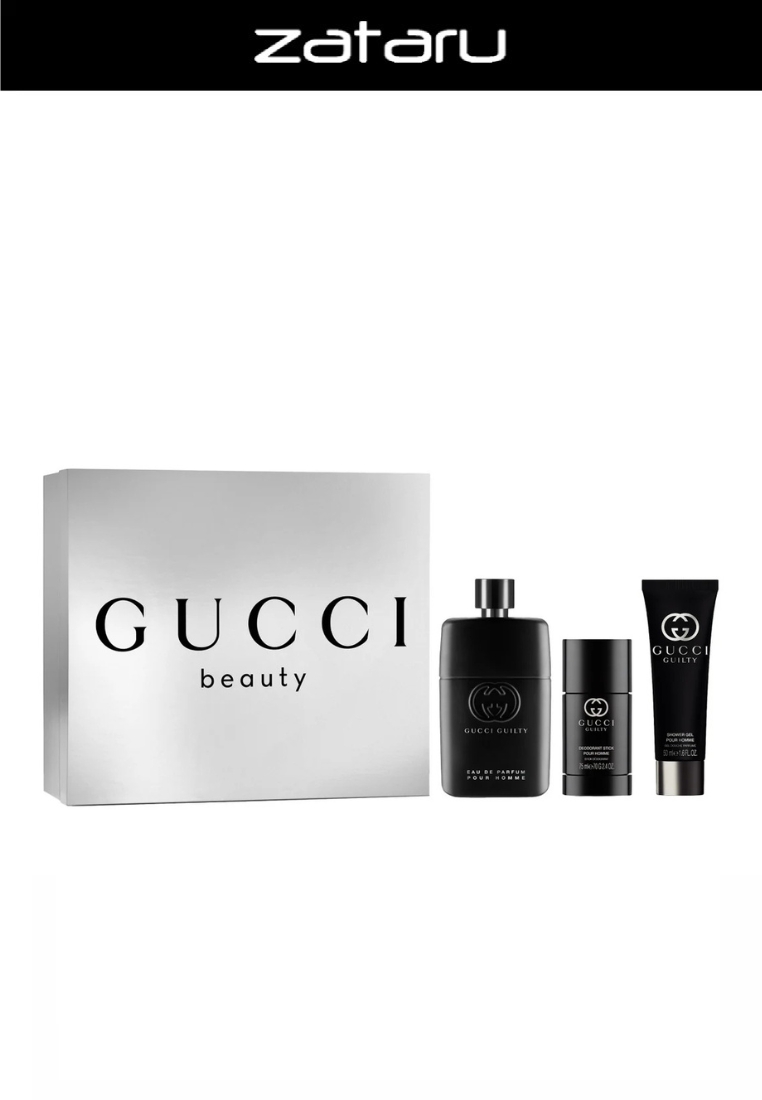 Gucci Guilty Pour Homme Man EDP Gift Set (Parfum Pria)