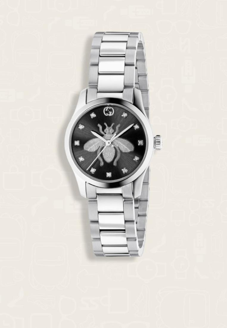 Gucci Jam Tangan Wanita Gucci G-Timeless Bee 27mm Stainless Stell Watch