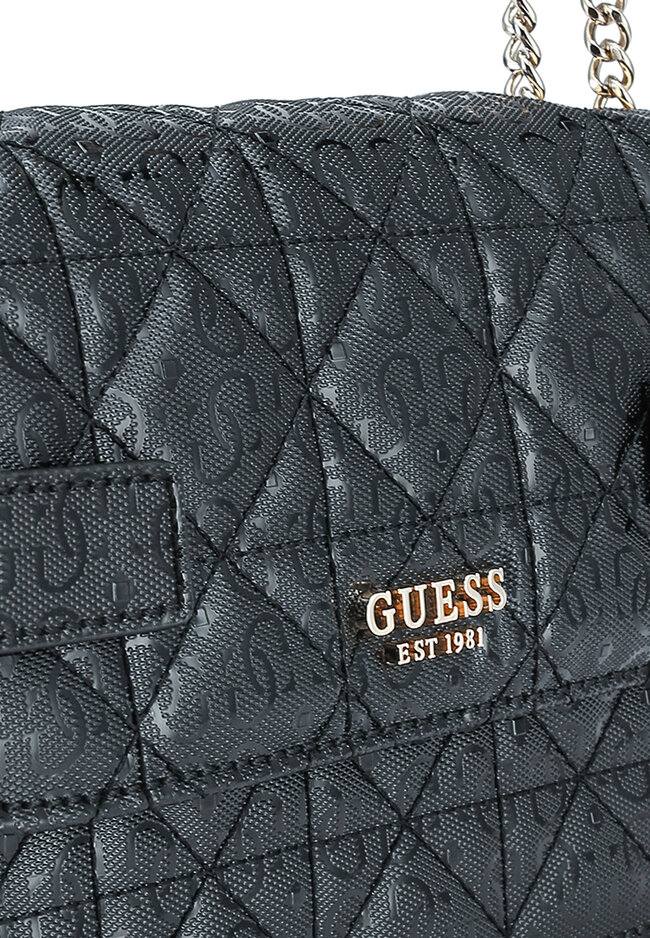 guess logo sling bag