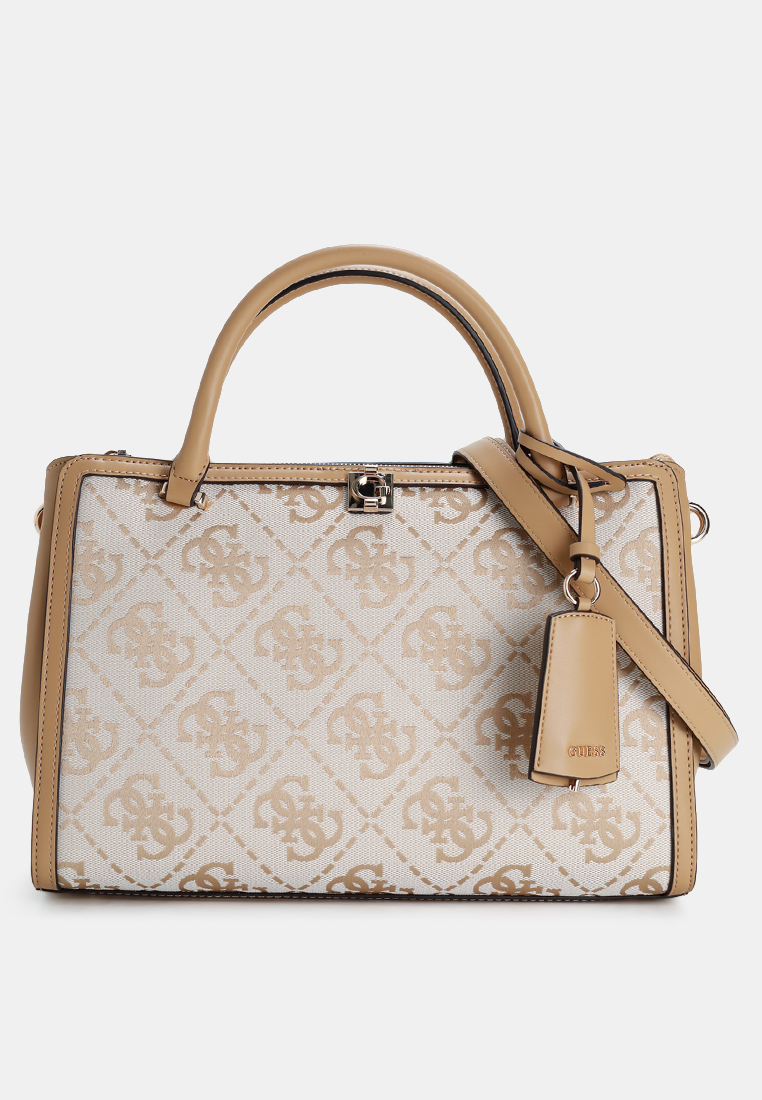 GUESS Audrey Logo Girlfriend Satchel Bag