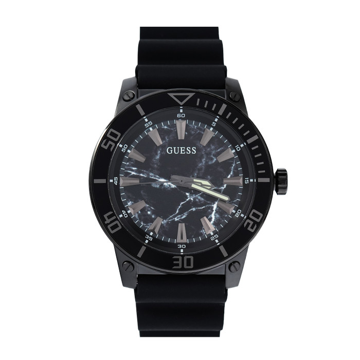 Guess GW0420G3 htm karet hitam cowok