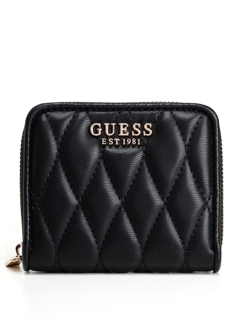 Guess Valla Signature Logo Small Zip Around Wallet