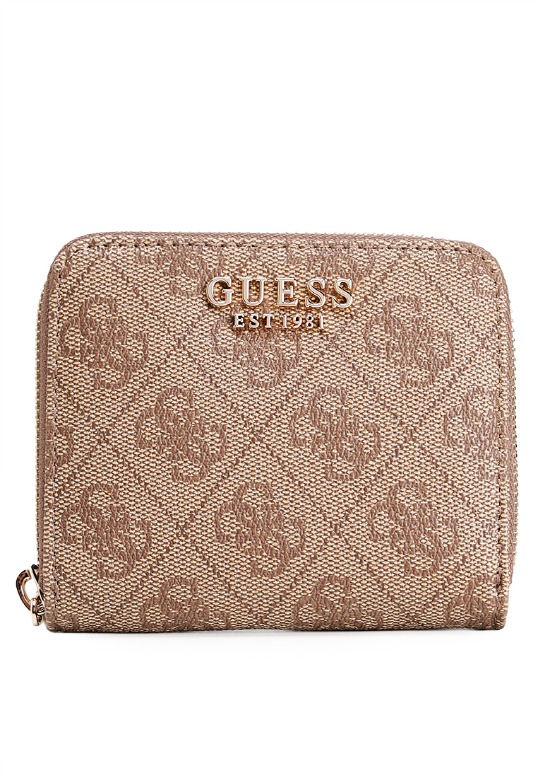 Guess Laurel II Signature Logo Small Zip Around Wallet