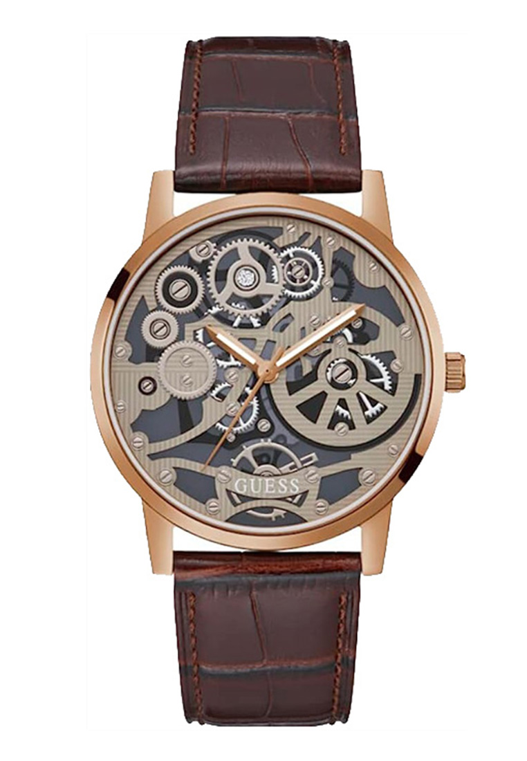 GUESS GW0570G2 COFFEE CASE BROWN LEATHER