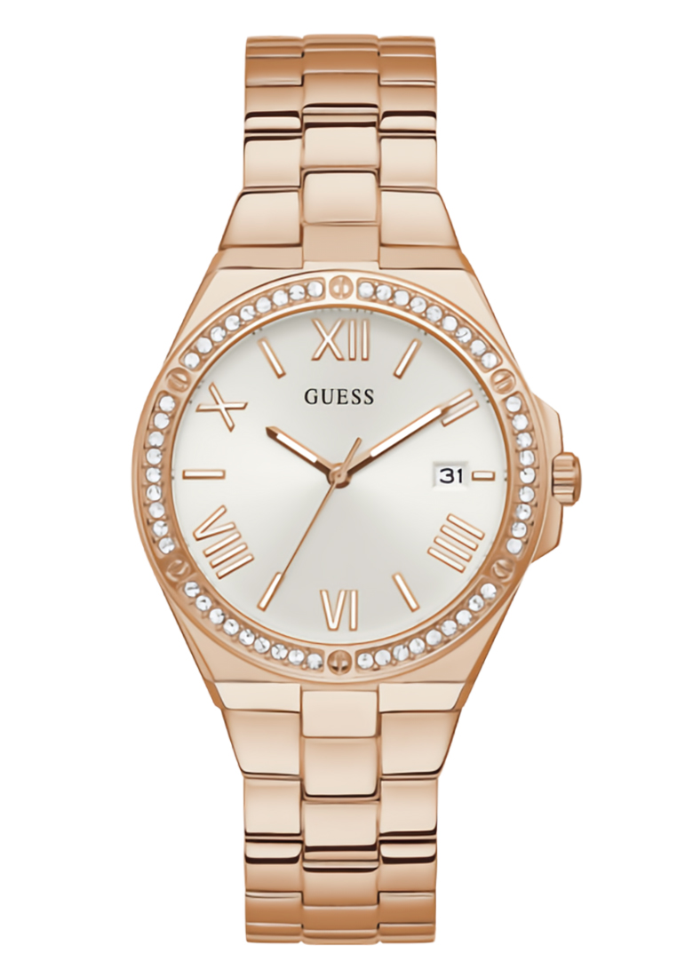 Guess GW0286L3 - Jam Tangan Wanita - Rosegold - Stainless Steel