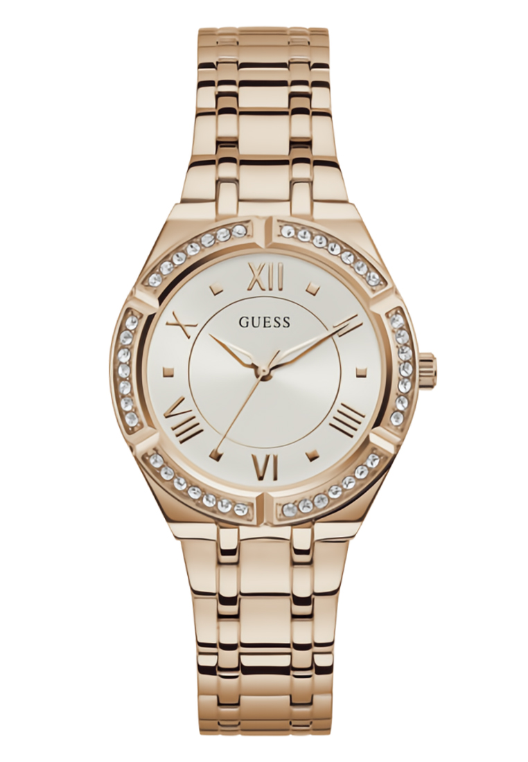 Guess GW0033L3 - Jam Tangan Wanita - Rosegold - Stainless Steel