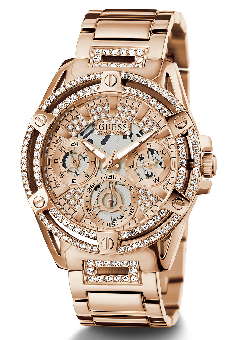 Guess GW0464L3 - Jam Tangan Wanita - Rosegold - Crystal Queen Watch