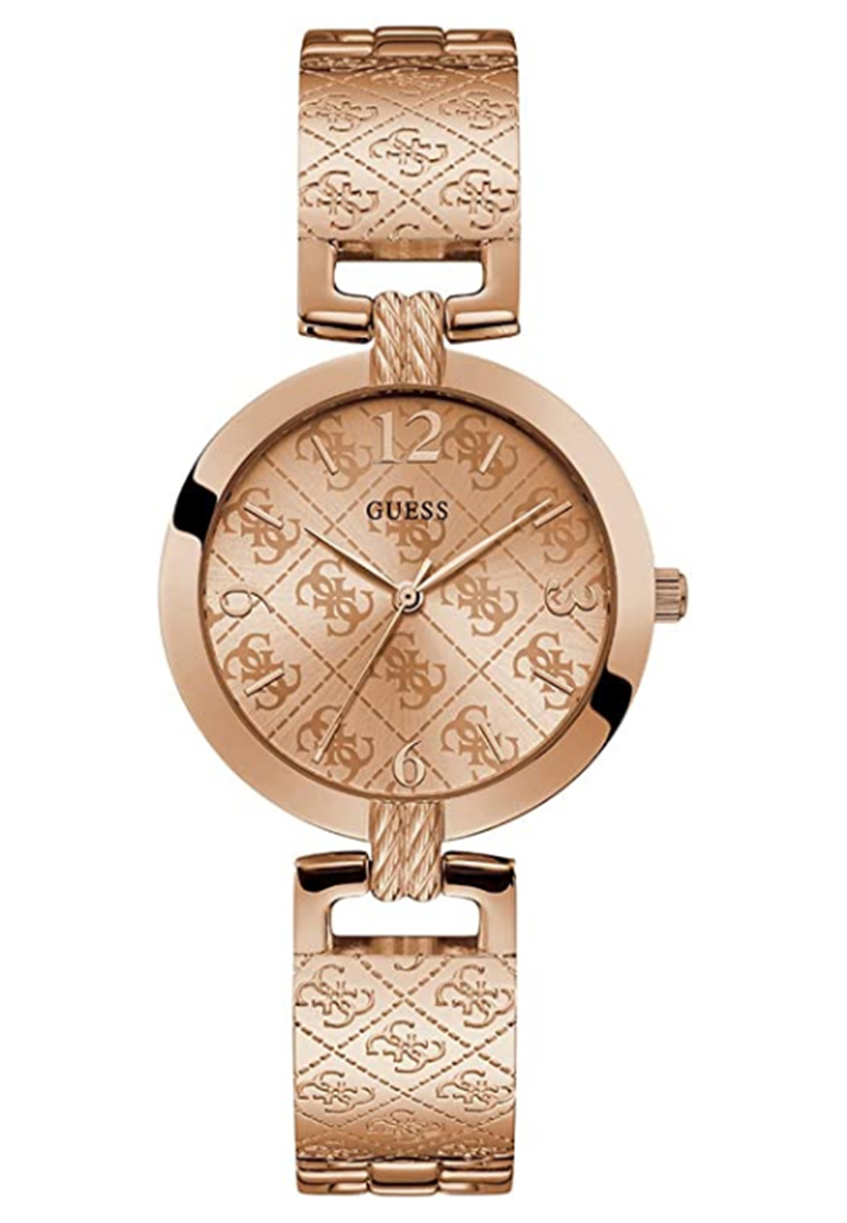 Guess W1228L3 - Jam Tangan Analog Wanita - Rosegold - Stainless Steel Bracelet