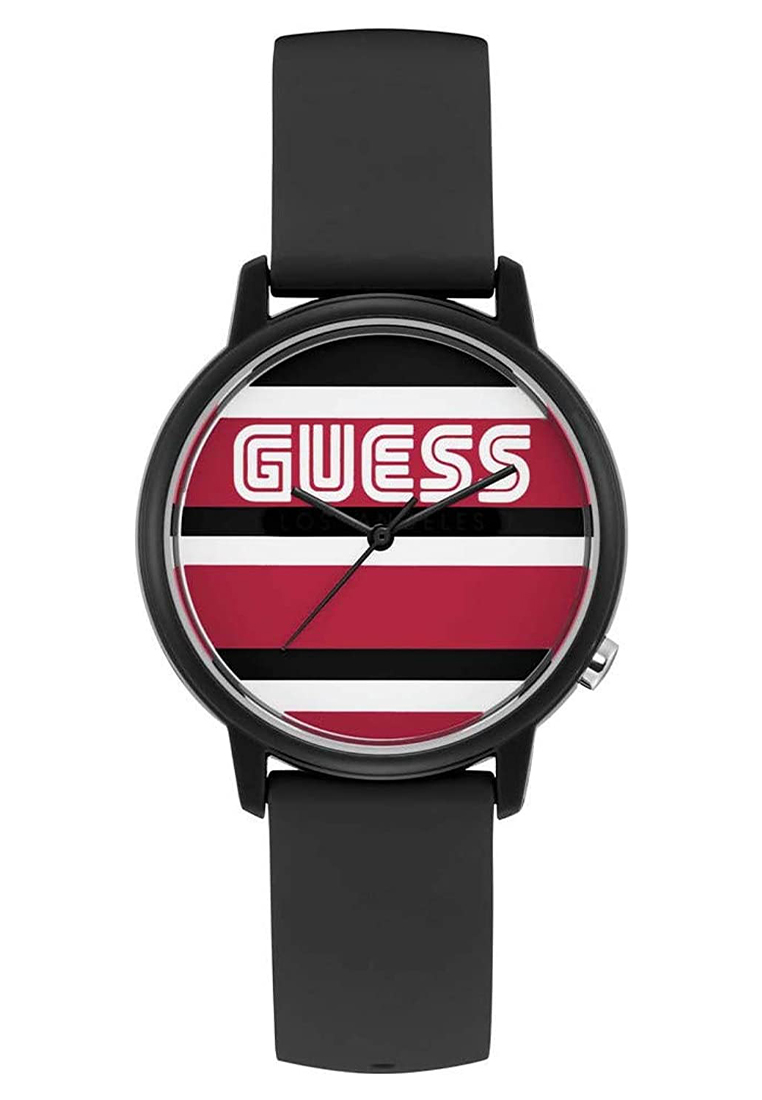 Guess V1028M2 - Jam Tangan Wanita - Black - Rubber Strap