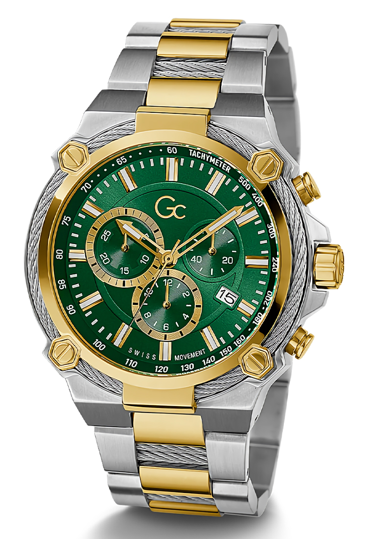 Guess Gc CableForce - Sapphire Crystal - Stainless Steel - Swiss Movement Watch