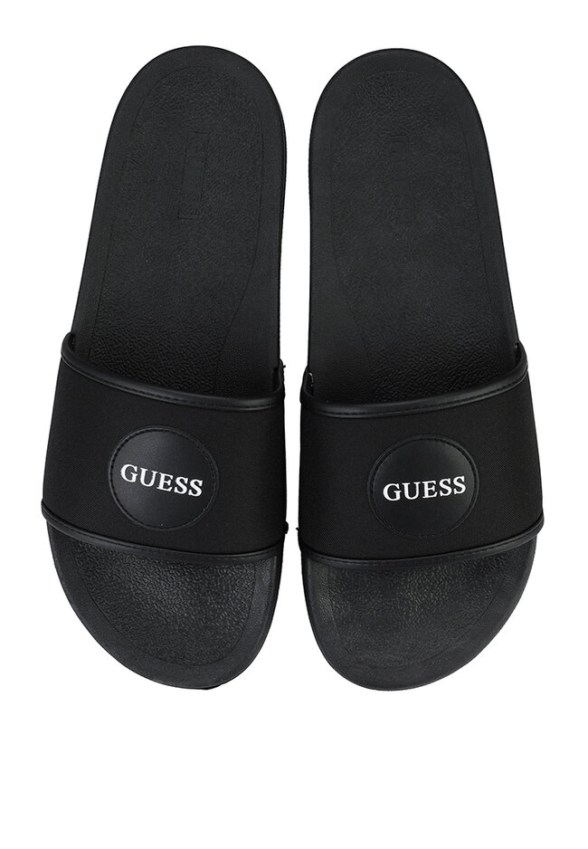 guess black slides