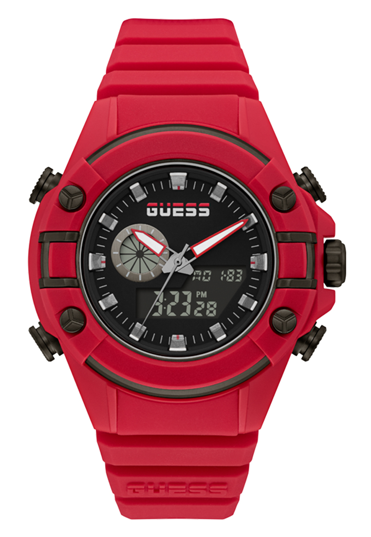 Guess Watch Jam Tangan Pria Guess Watch Red G FORCE - GW0269G5