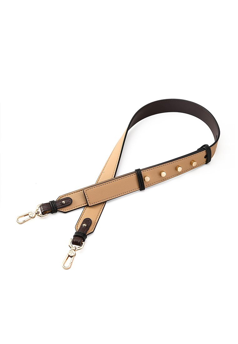 GYKACO STRAP LORINA Khaki Coffee - Tali Tas Wanita (Premium) - Fashion Strap Bag (Import)