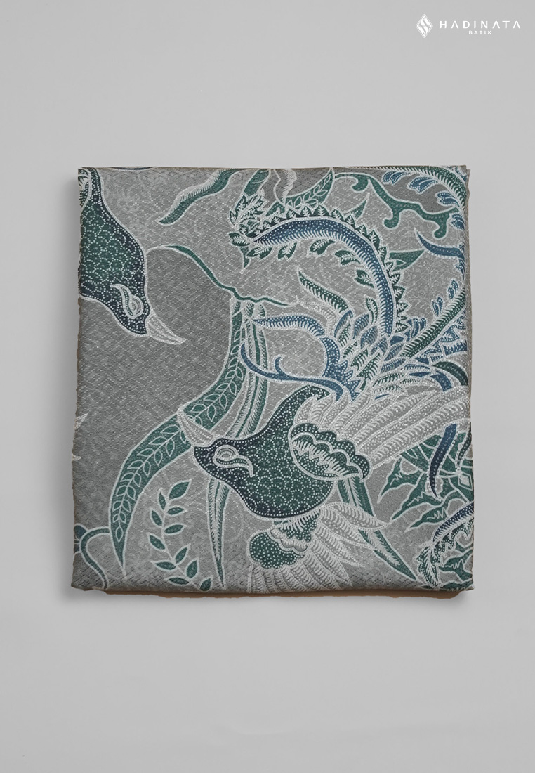 Hadinata Batik Premium Kain Dobby Garudeya Grey