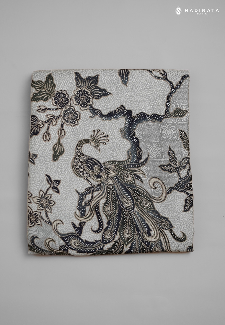 Hadinata Batik Premium Kain Katun Dobby Luruh Laras Grey