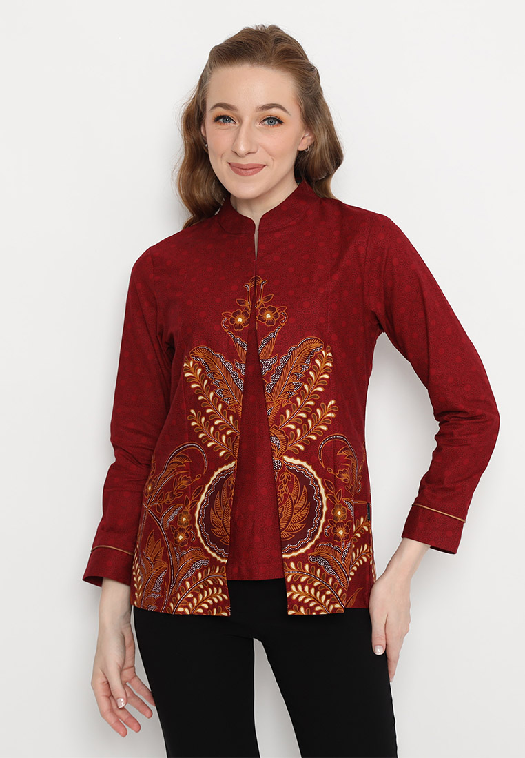 Hadinata Batik Wanita Blouse Laila Lateef
