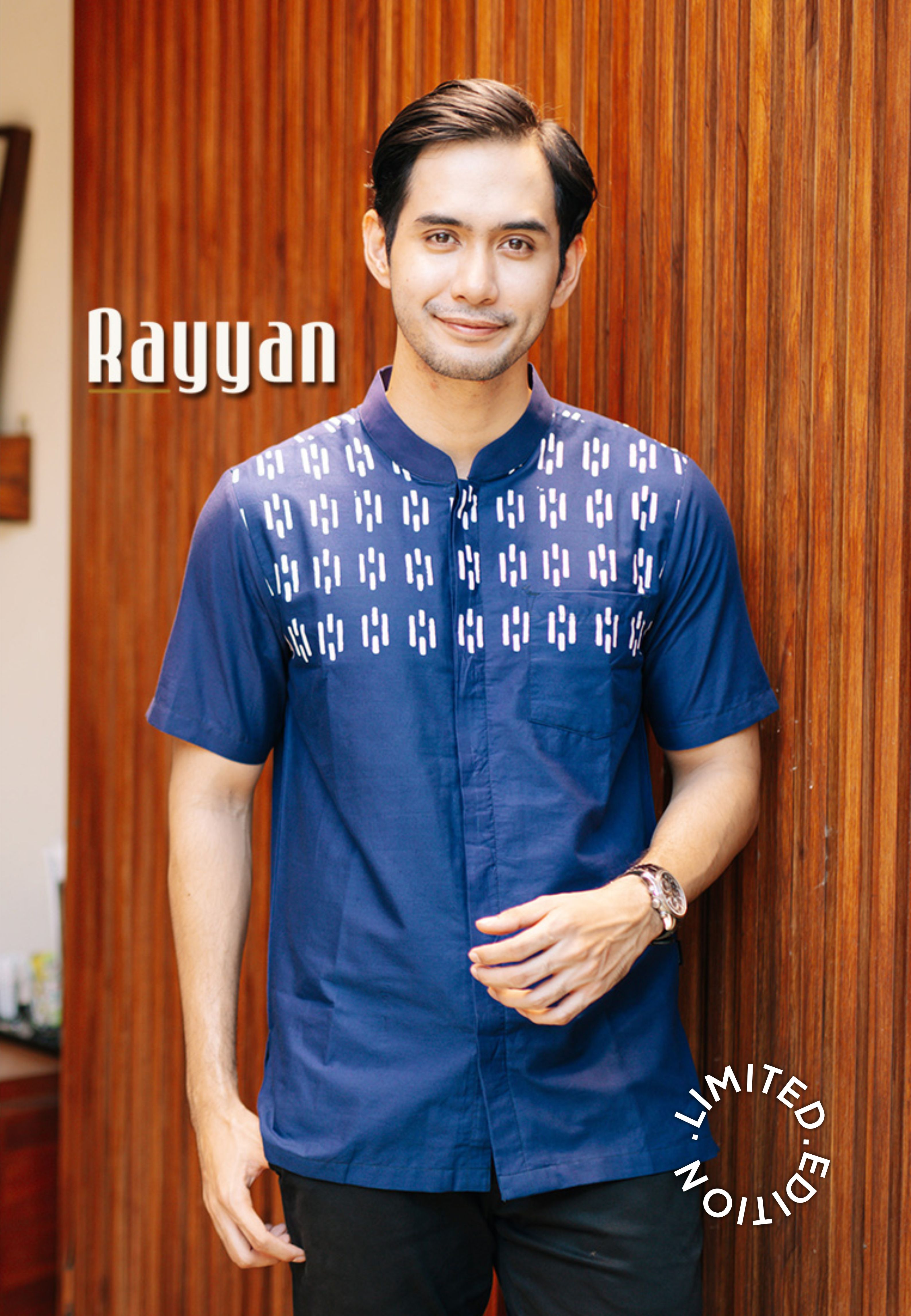 Hadinata Batik Koko Cap Pendek Furing Rayyan