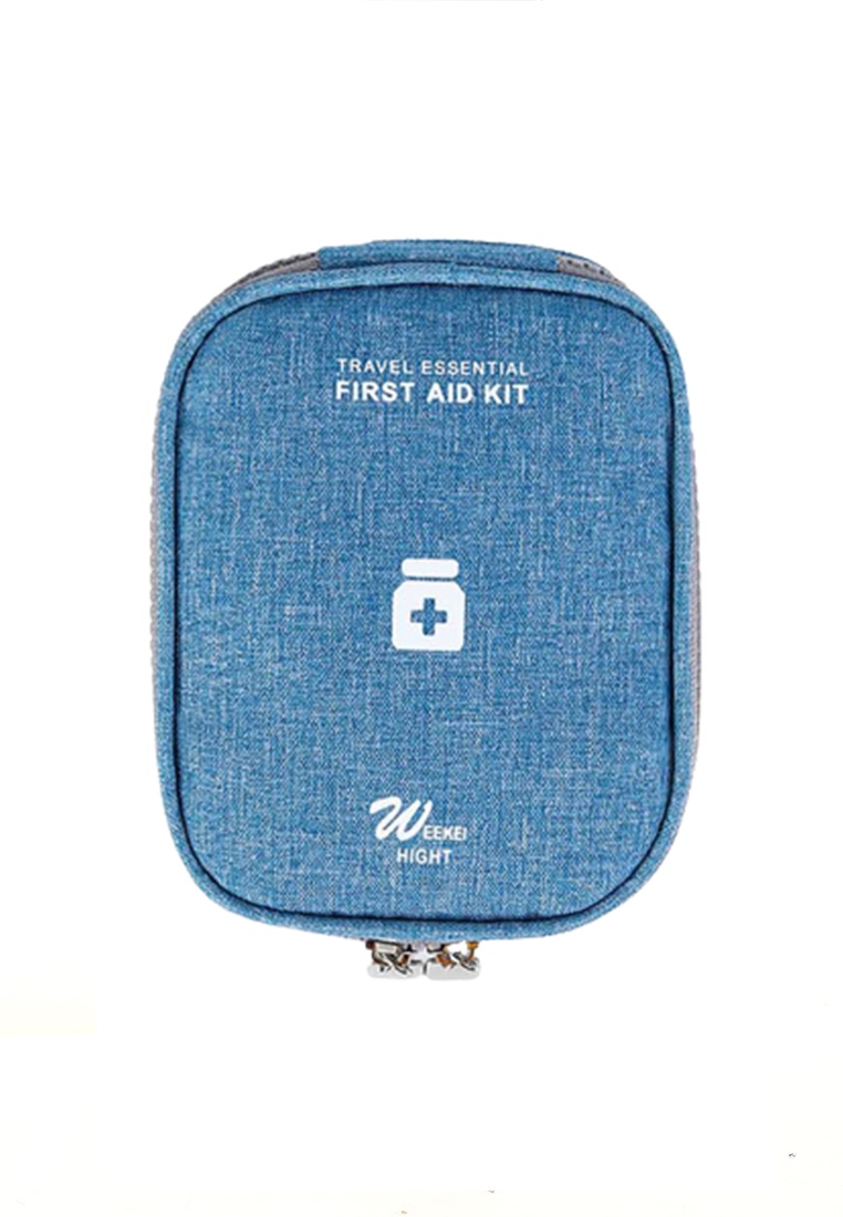 Hamlin Nacho Tas Obat P3K Travel Unisex First Aid Kit Bag Design Portable 14x11x3cm Material Oxford 
