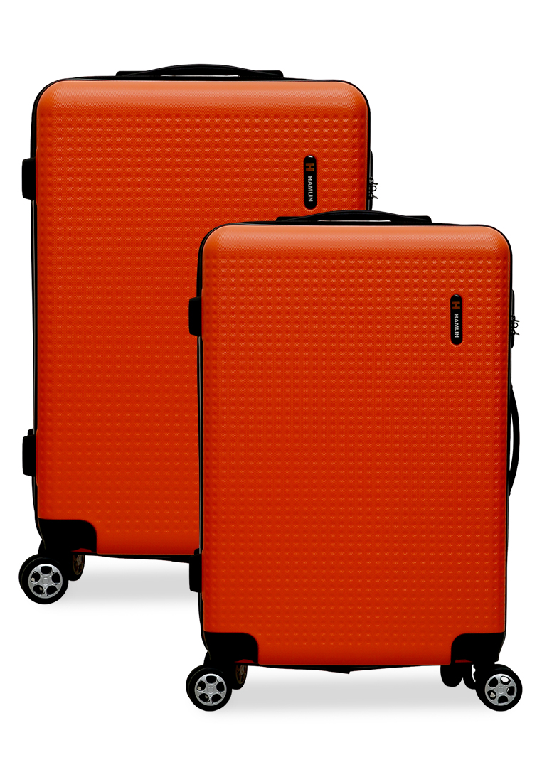 Hamlin Isvara Tas Koper Hardcase One Set Unisex Large Compartment Suitcase Code Lock System Material
