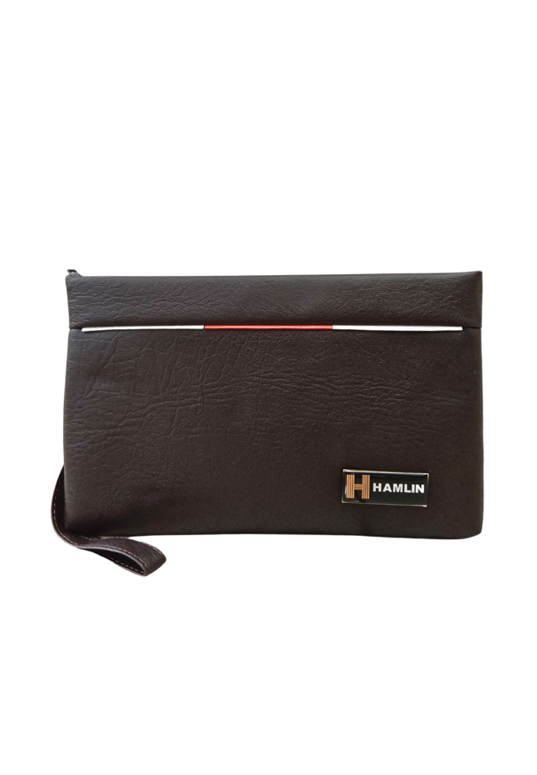 Hamlin Konomo Tas Genggam Dompet Clutch Bag Pria & Wanita Size Small Handmade Material Leather Kulit