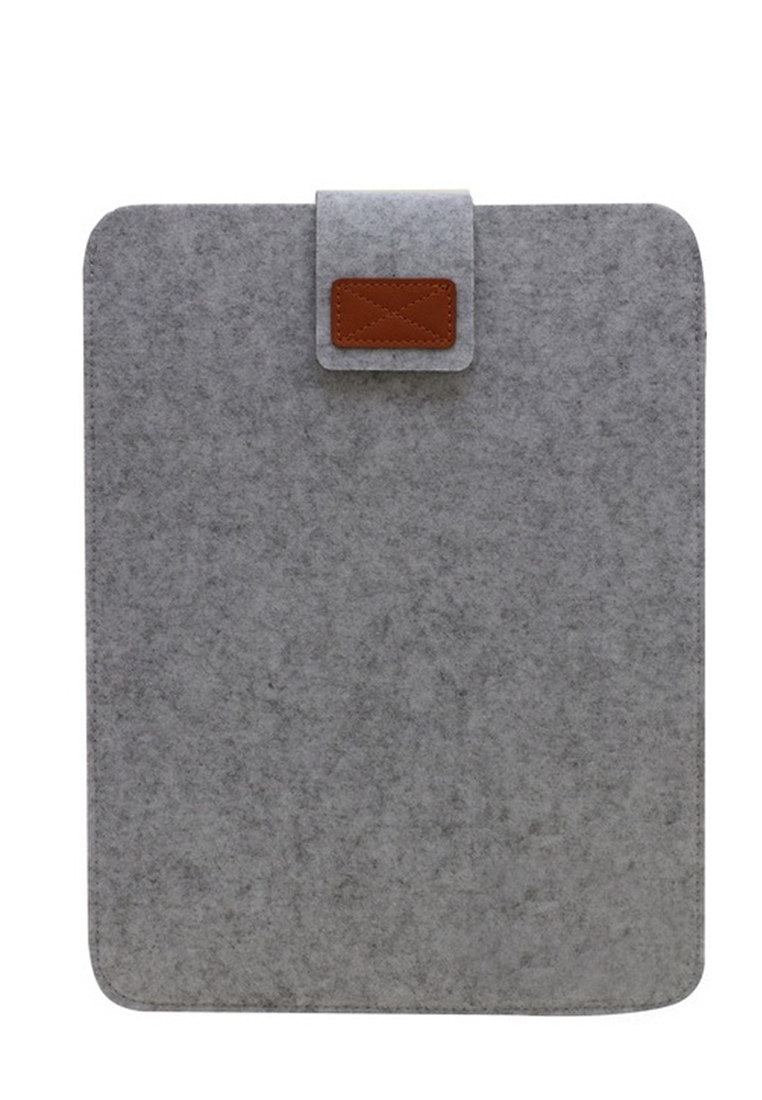 Hamlin Quenty Soft Sleeve Case for Laptop 11 Inch Universal Fit Material Felt ORIGINAL - Grey
