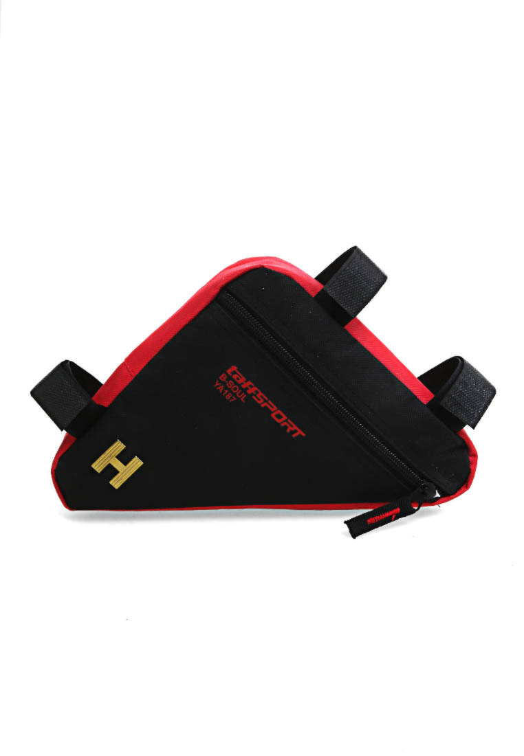 Hamlin Qian Tas Sepeda Segitiga Triangle Frame Bag Waterproof Material Nylon ORIGINAL - Black